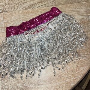 Dolls kill magical wonderland easy tiger beaded festival skirt